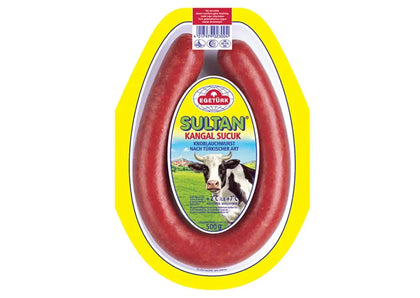 Egetürk Kangal Sucuk Sultan 500g - Knoblauchwurst nach türkischer Art