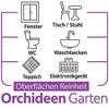 Sleepy Easy Clean Yüzey Temizlik Havlusu - Oberflächenreinigungstücher 100 Blatt Orchideen Garten - Orkide Bahçesi
