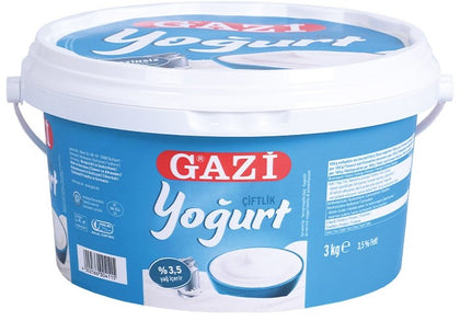 Gazi Joghurt Ciftlik 3,5% 3000g