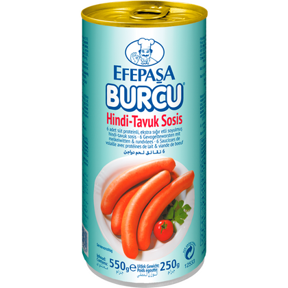 Efepasa Burcu Geflügelwürstchen 550g