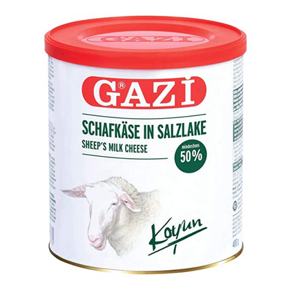 Gazi Schafskäse Salzlake 50% 400g